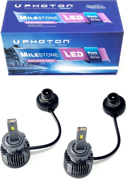 D2S LED Xenon Oto Ampulü Balast Versiyon Photon