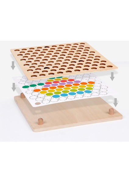 Top Klip Oyunları Set Ahşap Montessori Gelişim Oyuncak Çocuklar Için Boddlers (Yurt Dışından) fiyatları