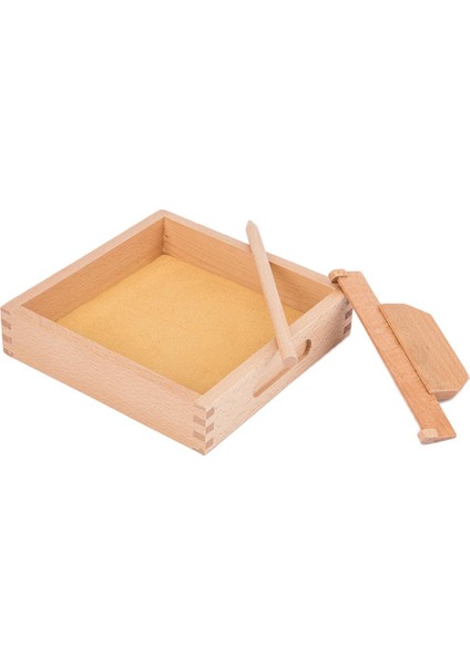 Montessori Ahşap Kazıma Sandbox Eğitici Oyuncaklar Yazma Egzersizleri Aracı (Yurt Dışından) fiyatları