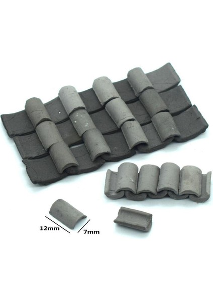 25 Mini Kiremit Kümesi Pretend Oyun Aksesuarları Için Çömlekçilik Kil (Yurt Dışından) modelleri