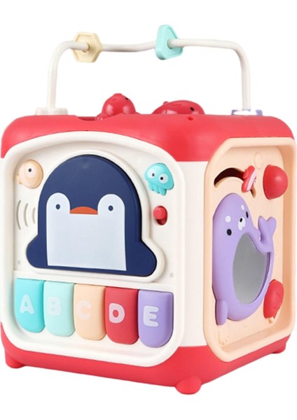 Toddler Müzik Kutusu Bebekler Oyuncaklar Hareketi Müzikal Etkinlik Komik Oyuncaklar Çocuklar Kırmızı (Yurt Dışından) fiyatları