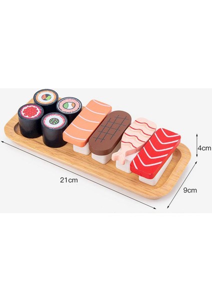 Eğitim Ahşap Oyuncak Suşi Set Playset Çocuk Pişirme Rol Oyna Yiyecek (Yurt Dışından) modelleri