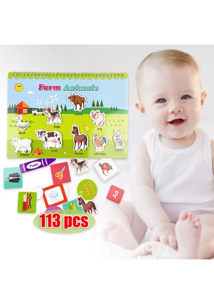 Dıy Çocuklar Meşgul Kitap Düşünme Beyin Teaser Bebek Yeniden Kullanılabilir Çıkartmalar Aile Partisi (Yurt Dışından) modelleri