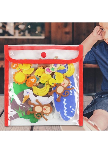 Keçe Hikayesi Kurulu Flanel Diy Küçük Ağaçlar Keçe Çocuk Oyuncakları Çocuklar Için (Yurt Dışından) fiyatları