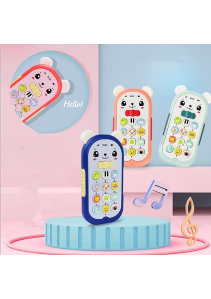 Elektronik Karikatür Telefon Oyuncak Bebek Oyuncakları Telefon Oyuncakları Xmas Hediyeler Kırmızı (Yurt Dışından) fiyatları