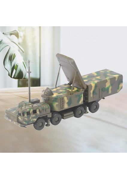 1/72 S300 Yüzey-Hava Füze Radar Araç Plastik Kum Masa Oyuncak Yeşil (Yurt Dışından)