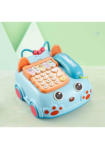 Telefon Oyuncak Çekme Oyuncak Okul Öncesi Öğrenme Toddlers Mavi Için Erken Eğitim (Yurt Dışından) fırsatları