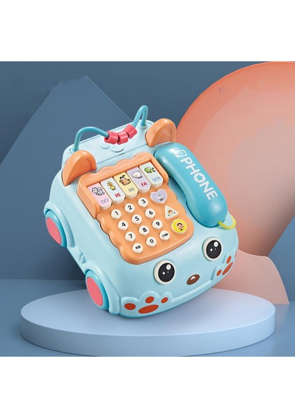 Telefon Oyuncak Çekme Oyuncak Okul Öncesi Öğrenme Toddlers Mavi Için Erken Eğitim (Yurt Dışından) indirimleri