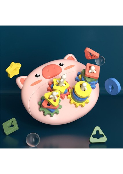 Geometrik Yapı Taşı Board Sınıflandırma Yapboz Okul Öncesi Toddler (Yurt Dışından) fiyatları