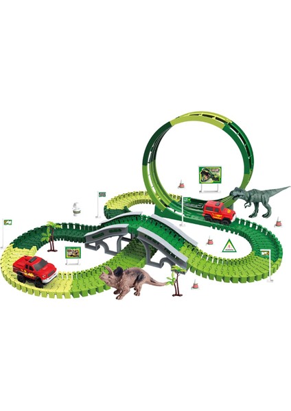 Koyu Yeşil Tren Oyuncaklar Set Yarış Araba Parça Tren Koyu Yeşil Playset Xmas Hediyeler Için (Yurt Dışından) fiyatları