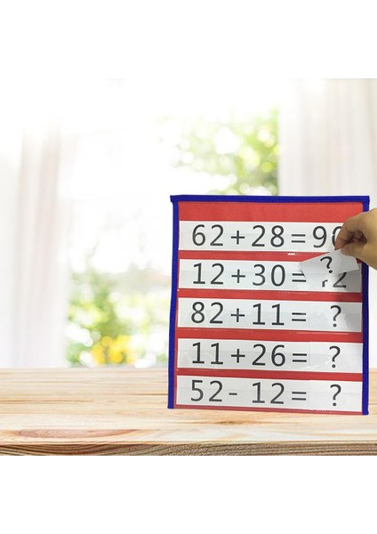 Masa Masaüstü Cep Grafiği Çocuklar Için 13X12 Inç Sınıf Aksesuarları (Yurt Dışından) indirimleri