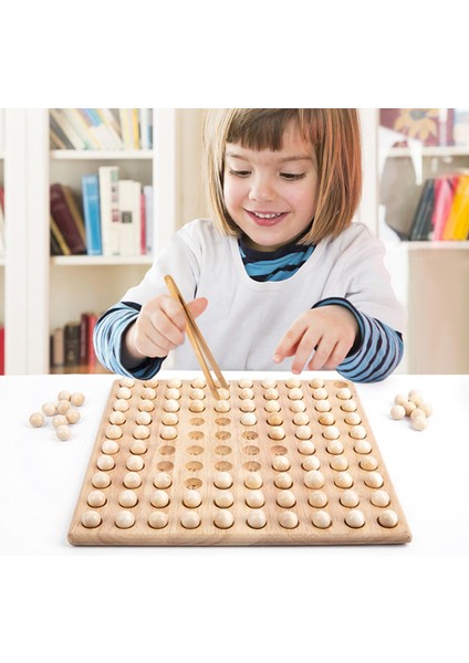 Tahta Klip Boncuk Oyunu Erken Eğitim Matematik Oyunu Klip Boncuk Yürüyor Kızlar (Yurt Dışından) fırsatları