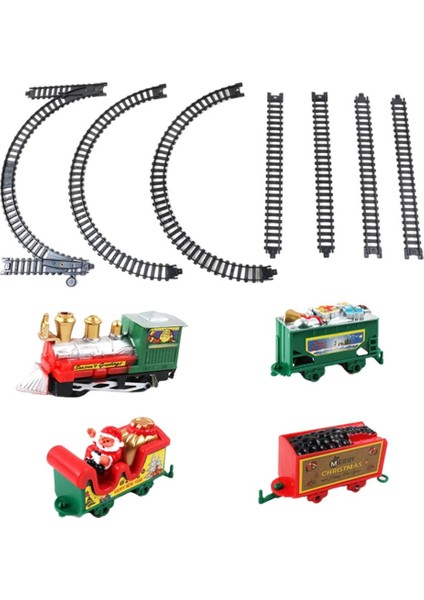 11 Paket Noel Tren Seti Klasik Noel Doğum Günü Partisi Hediye Çocuklar Için (Yurt Dışından) fiyatları