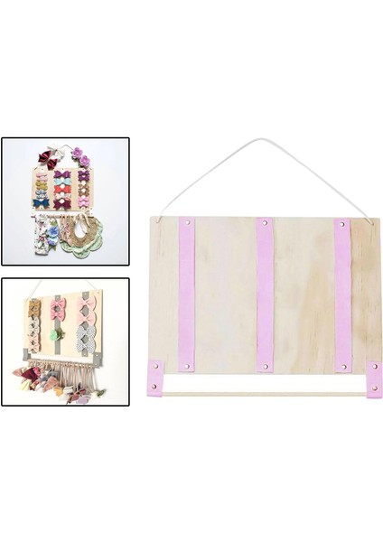 Saç Yay Tutucu Firkete Organizatör Kafa Bantları Depolama Raf Kızların Odası Dekor Pembe indirimleri