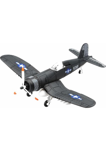 Simülasyon 1/48 Ikinci Dünya Savaşı F4U Fighter Monte Uçak Uçak Modeli Kiti Koyu Gri(Yurt Dışından)