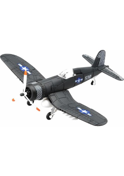 Simülasyon 1/48 Ikinci Dünya Savaşı F4U Fighter Monte Uçak Uçak Modeli Kiti Koyu Gri(Yurt Dışından)