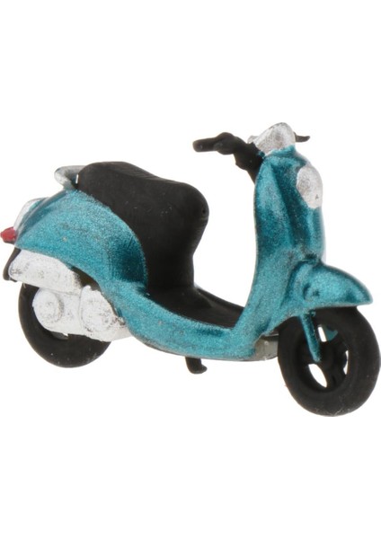 1:64 Model Mini Plastik Scooter Düzeni Senaryo Modeli Matchbox Mavi Için