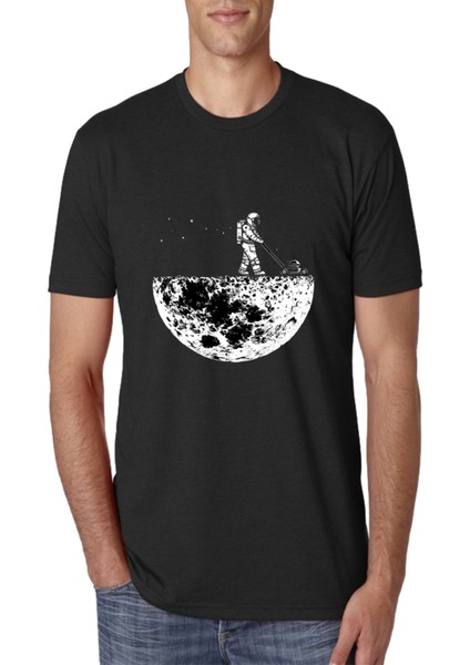 Art T-Shirt Astronaut Clean Desıgn Tişört