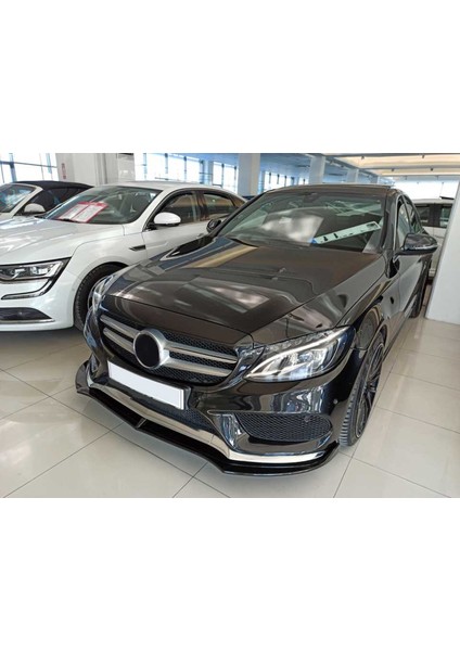 Mercedes W205 2015-2018 C Serisi Ön Lip Brabus - Piano Black (Parlak Siyah) fiyatları