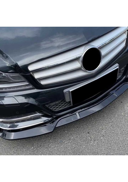 Mercedes W204 2007-2014 Ön Lip Brabus Piano Black (Amg)