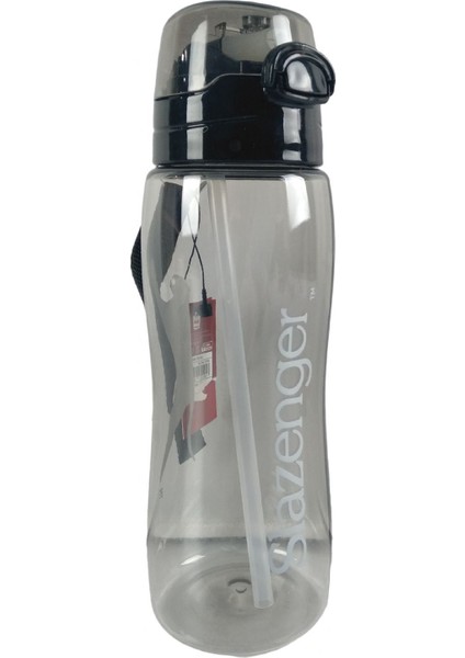 Slazenger 750 ml Plastik Matara - Silikon Ağızlık - Çift Kademe Kapak