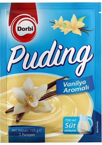 Vanilyalı Puding 125 gr