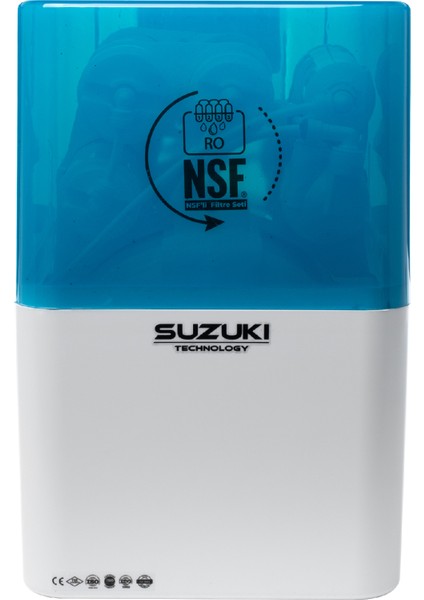Suzukı Technology 5 Aşamalı Su Arıtma Cihazı- Ekonomik Model Pompalı Cihaz