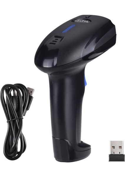 2'si 1 Arada 2.4g Kablosuz Barkod Tarayıcı ve USB Kablolu modelleri