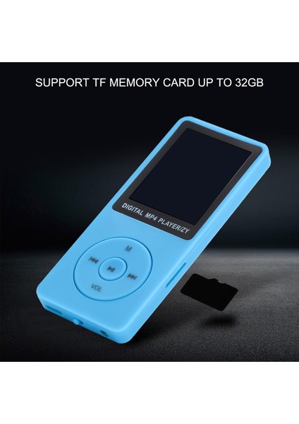 Mp3 Çalar 64 GB Müzik Çalar 1.8'' Ekran Taşınabilir