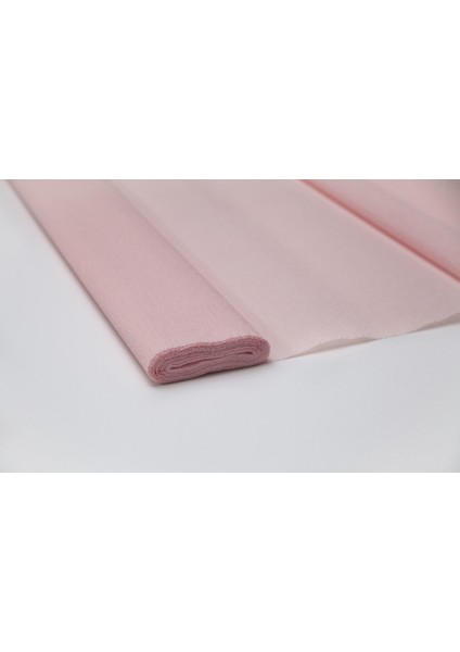 Italyan Krapon Kağıdı NO:201 - Ten Rengi - Camelia Pink 60 Gr. 50X250 cm