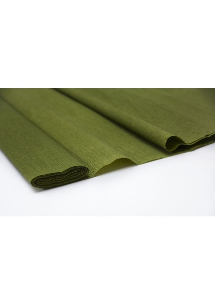 Italyan Krapon Kağıdı NO:264 - Yağ Yeşili - Musk Green 60 Gr. 50X250 cm