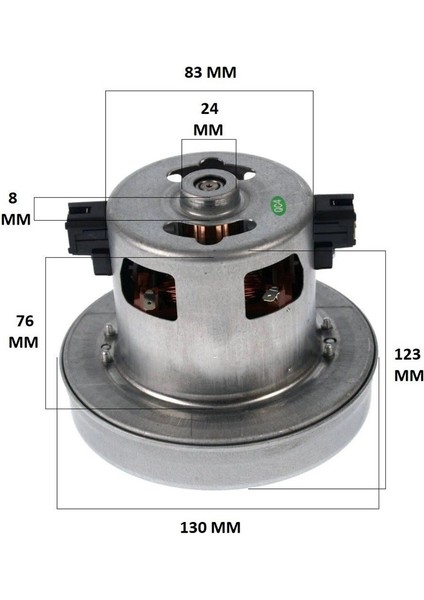 Progress Electronics Uyumlu PC6010CH PC6015 PC6020 PC6025 Elektrikli Süpürge Motoru 1900 W fiyatları