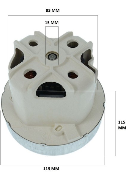 Samsung Uyumlu DJ31-00135A 21F50UG 21F60WNAR 21F50VA 20F70HUCC Elektrikli Süpürge Motoru 1600 W