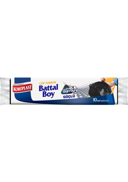 Extra Güçlü Battal Boy Çöp Torbası