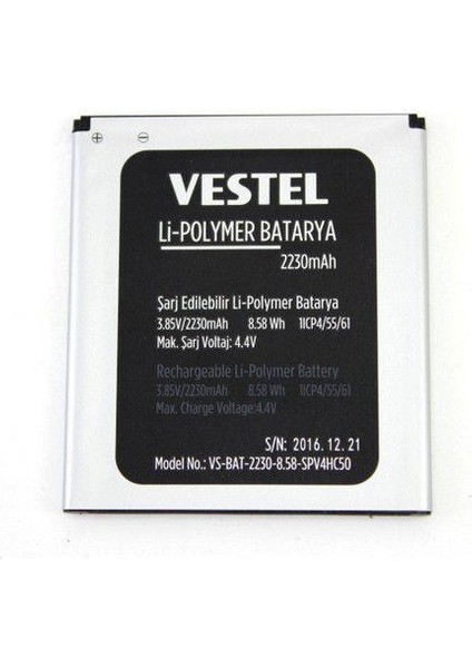 Vestel Venus E2 Pil Batarya