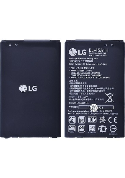 Lg K10 K430TR Pil Batarya