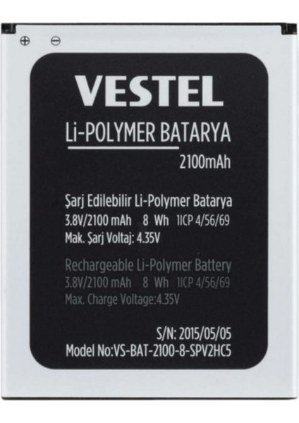 Vestel Venus V3 5040 Pil Batarya