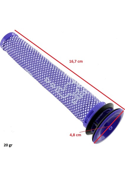 Dyson Uyumlu V6 Elektrikli Süpürge Ön ve Hepa filtre Seti fırsatları