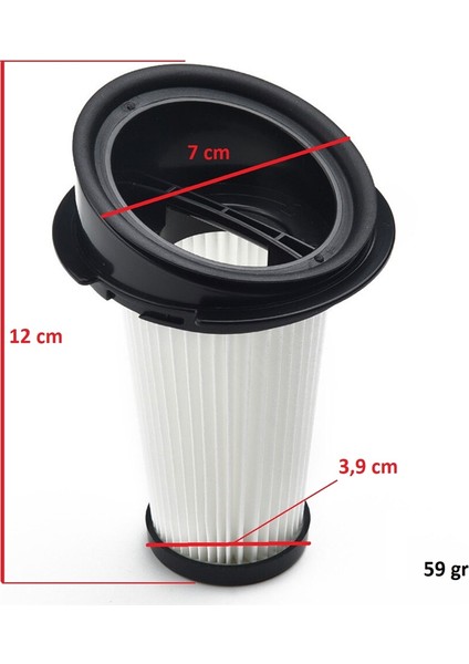 Black & Decker Uyumlu VC2950 ELEKTRIKLI Süpürge Hepa Filtre indirimleri