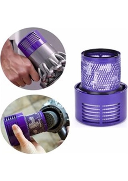 Dyson Uyumlu 969082-01 SV12 Cyclone Animal V10 Absolute Elektrikli Süpürge Hepa filtre indirimleri