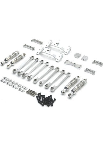 Yükseltme Kiti Metal Bağlantı Çubuğu D90 D91 D96 MN98 MN99S 1:12 Rc Araba Parçaları Kırmızı(Yurt Dışından) indirimleri