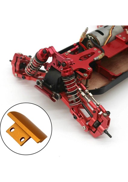 Wltoys Için Rc Tamponlar 124017 124019 1:12 Rc Araba Yükseltme Yedek Parçalar Altın fırsatları