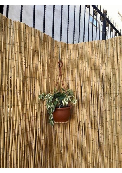 Bambu Çit Kamış Çit Hasır Çit 2x4,5 Metre Eni 2 Metre Uzunluk 4,5 Metre