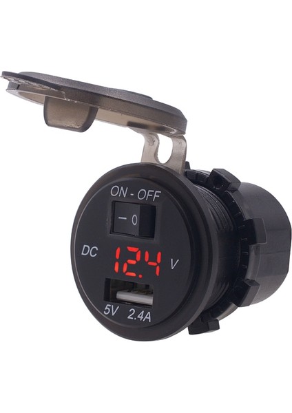 USB Şarj Voltmetre Anahtarı (Yurt Dışından)