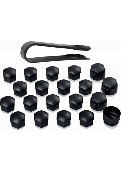 Seat Altea Bijon Kapağı Takım (Şifreli Siyah) 2011-2015 Model Arası Araçlara Uyumlu 321601173A