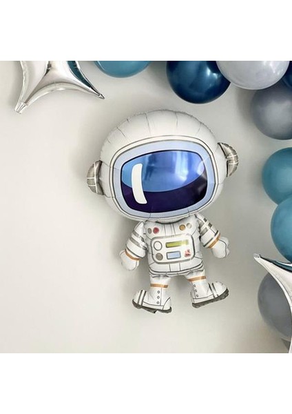 Astronot Konsept Doğum Günü Balonu Büyük Astronot Balon modelleri