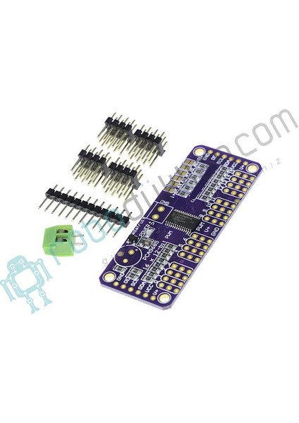 Servo Sürücü Kartı - 16 Kanal 12 Bit Pwm PCA9685