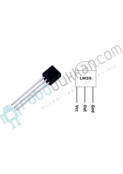 LM35 Sıcaklık Sensörü