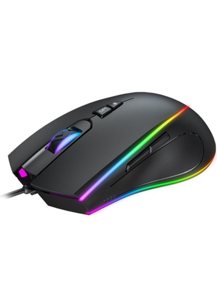 MS1017 Kablolu Rgb Gaming Mouse Siyah