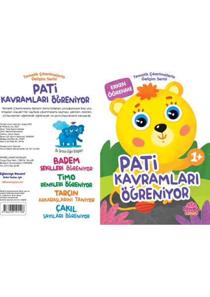 Tematik Çıkartmalarla Gelişim Serisi 5'li Set fırsatları